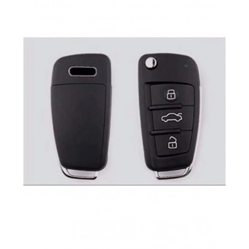 Audi A1 A3 8p 81 A4 A5 B6 B7 B8 A6 A7 C5 C6 4f Q3 Q5 Q7 Sustalı Petek Desenli Anahtar Kılıfı Siyah Kırmızı